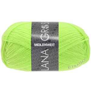Lana Grossa MEILENWEIT 50g | 1393-neon geel groen