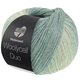 Lana Grossa MEILENWEIT 100g Woolycell Duo | 6007-salie groen/hooigroen/pastelgroen