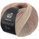 Lana Grossa MEILENWEIT 100g Woolycell Duo | 6009-beige/zandbeige/grijs