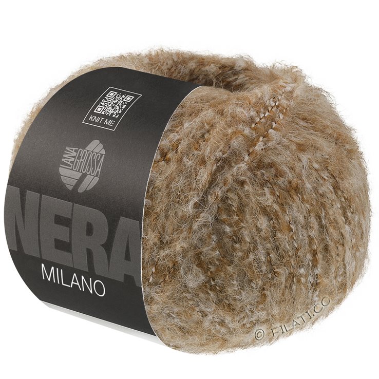 Lana Grossa MILANO (Nera) | 09-lichtbruin gemêleerd