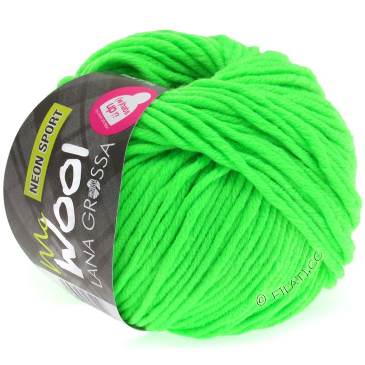 Lana Grossa NEON Sport (McWool) | 101-neon groen