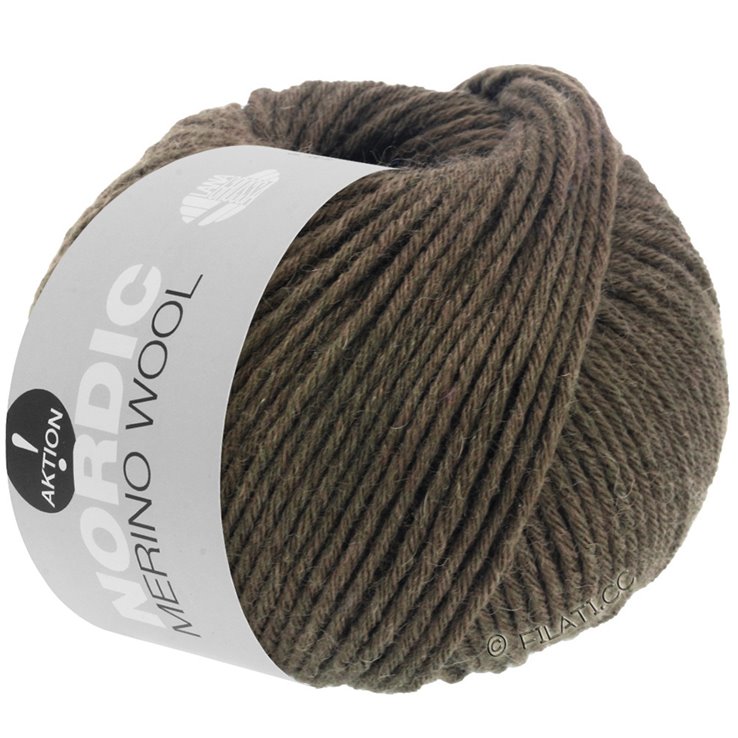 Lana Grossa NORDIC MERINO WOOL Aktion! | 04-donker bruin