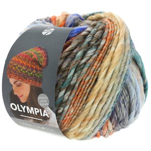 Lana Grossa OLYMPIA Classic | 100-licht grijs/donker grijs/grijs blauw/licht blauw/royaal/oranje/petrol