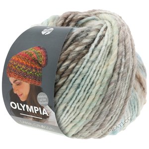 Lana Grossa OLYMPIA Classic | 084-munt/pastelblauw/beige/wit/grijs bruin/grijs