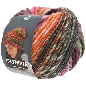 Lana Grossa OLYMPIA Classic | 095-sering/oranje/taupe/braam/licht grijs/donker grijs/rose/antieke roze