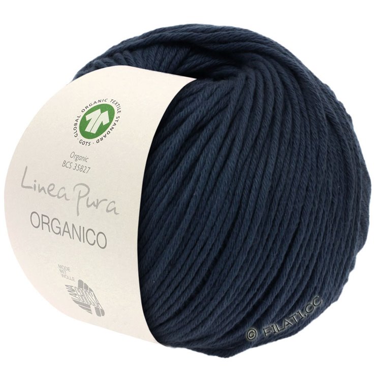 Lana Grossa ORGANICO (Linea Pura) | 013-nacht blauw
