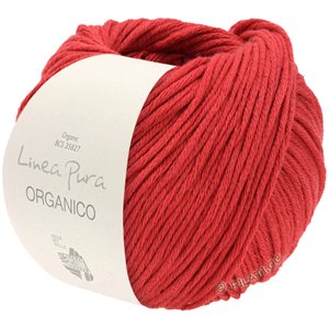 Lana Grossa ORGANICO  Uni (Linea Pura) | 138-rode rozen