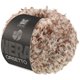 Lana Grossa ORSETTO Moulinè (Nera) | 104-bruin/ruwe witte