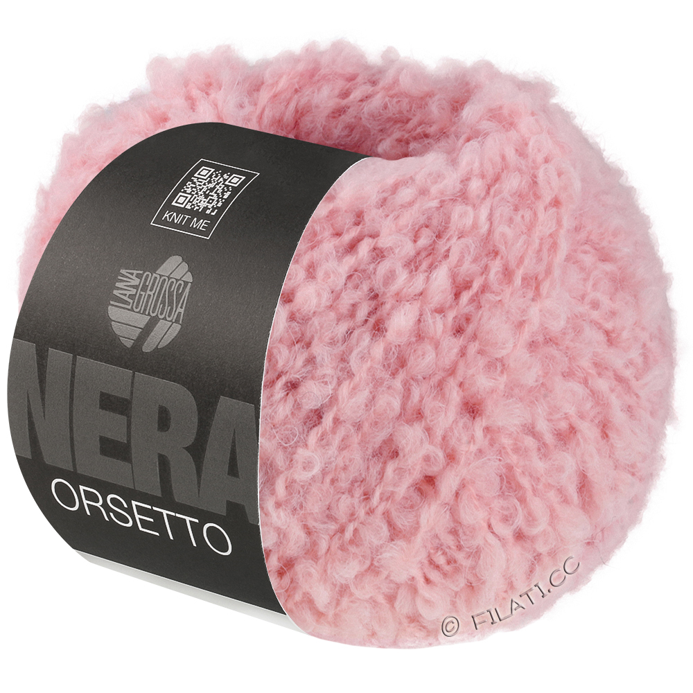 Lana Grossa ORSETTO (Nera) | 19-rose