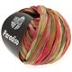 Lana Grossa PARADISO Uni/Print | 303-baksteenrood/mosterd/beige/grijs bruin/kaki