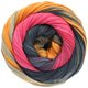 Lana Grossa PRIMAVERA | 115-kaki/oranje/zwartgrijs/felroze