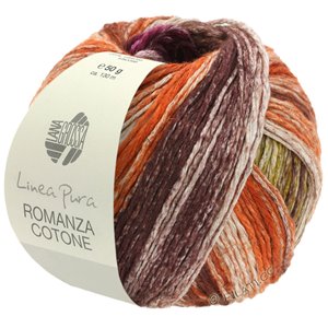 Lana Grossa ROMANZA COTONE (Linea Pura) | 03-mosterdgeel/foksia/roest/natuur/mokka