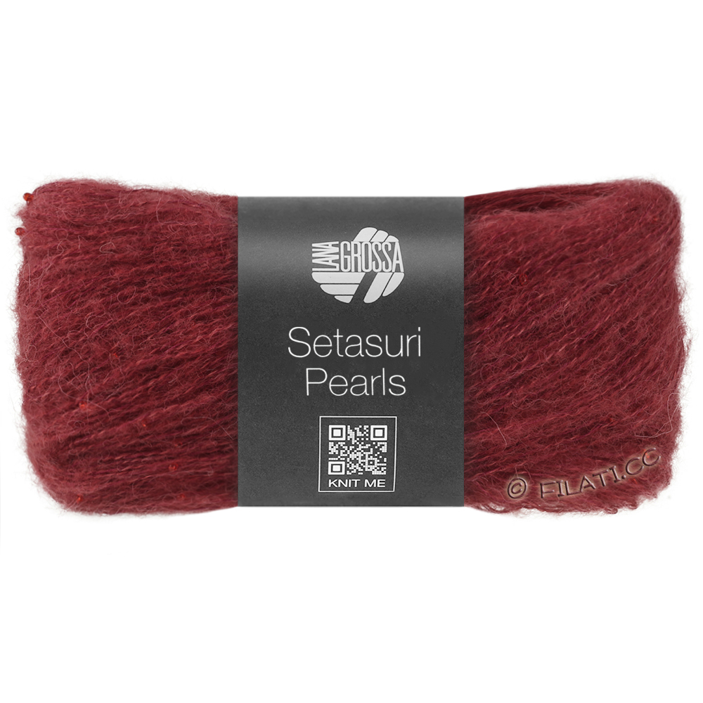 Lana Grossa SETASURI PEARLS | 205-bordeaux