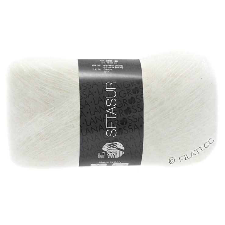 Lana Grossa SETASURI | 01-wit