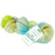 Lana Grossa SILKHAIR Hand-dyed | 607-licht blauw/wit/geelgroen/grijs/turkoois