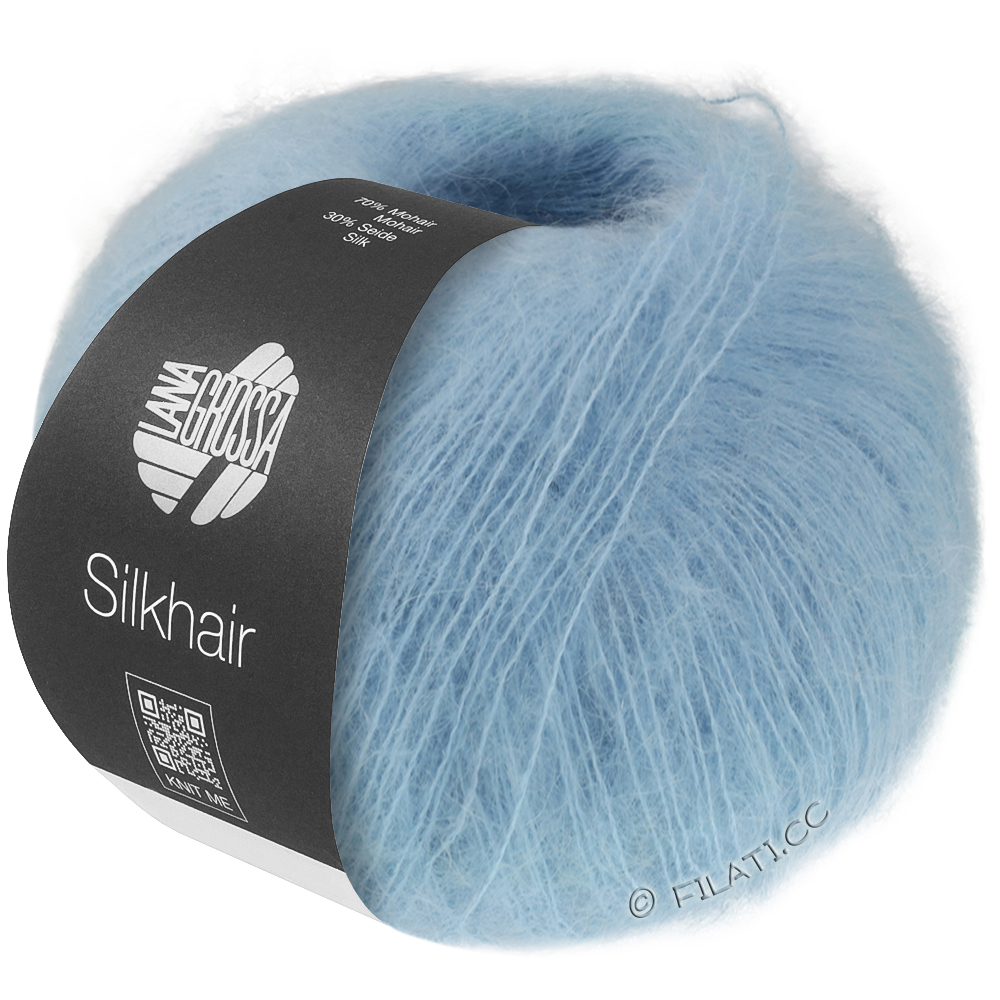 Lana Grossa SILKHAIR | 226-licht blauw