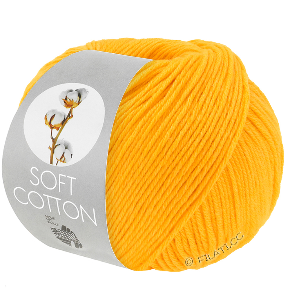 Lana Grossa SOFT COTTON | 62-dooier geel