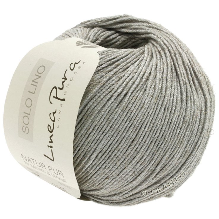 Lana Grossa SOLO LINO (Linea Pura) | 05-groengrijs