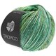 Lana Grossa TROPICO | 05-grijs/wit/turkoois groen/mosterdgeel/olijf/kaki