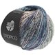 Lana Grossa TROPICO | 08-donker petrol/antieke violet/wit/donker grijs/oudroze/kaki