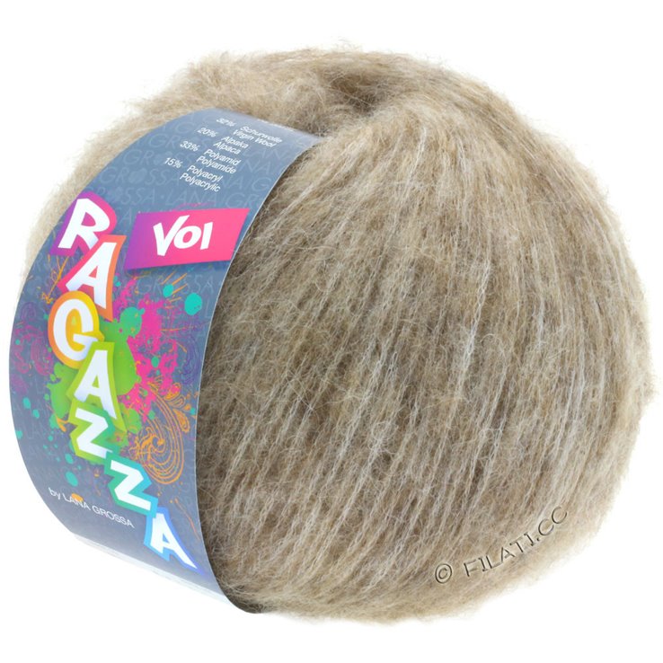 Lana Grossa VOI (Ragazza) | 01-beige gemêleerd