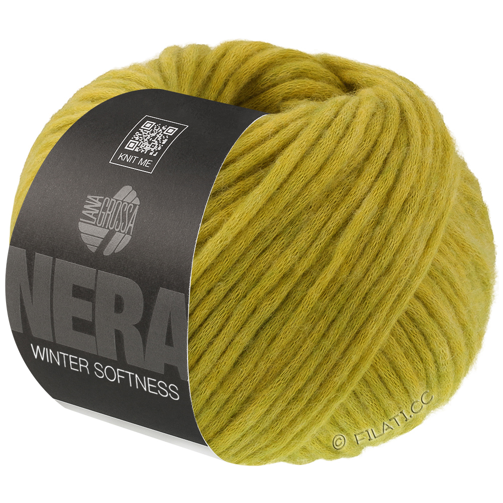 Lana Grossa WINTER SOFTNESS (Nera) | 29-mosterdgeel