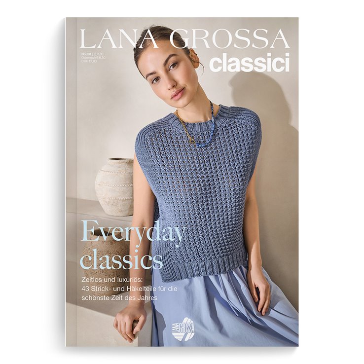 Classici No. 30 - Tijdschrift (DE) + Breibeschrijvingen (NL) van Lana Grossa