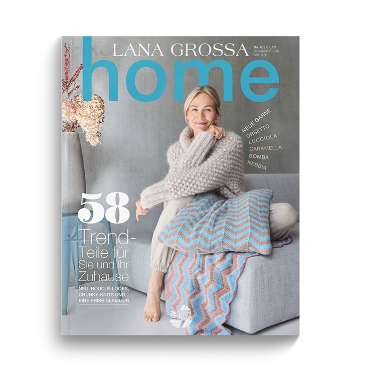 home No. 78 - Tijdschrift (DE) + Breibeschrijvingen (NL) van Lana Grossa