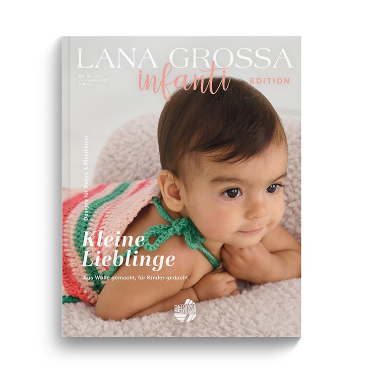 INFANTI EDITION No. 6 - Tijdschrift (DE) + Breibeschrijvingen (NL) van Lana Grossa