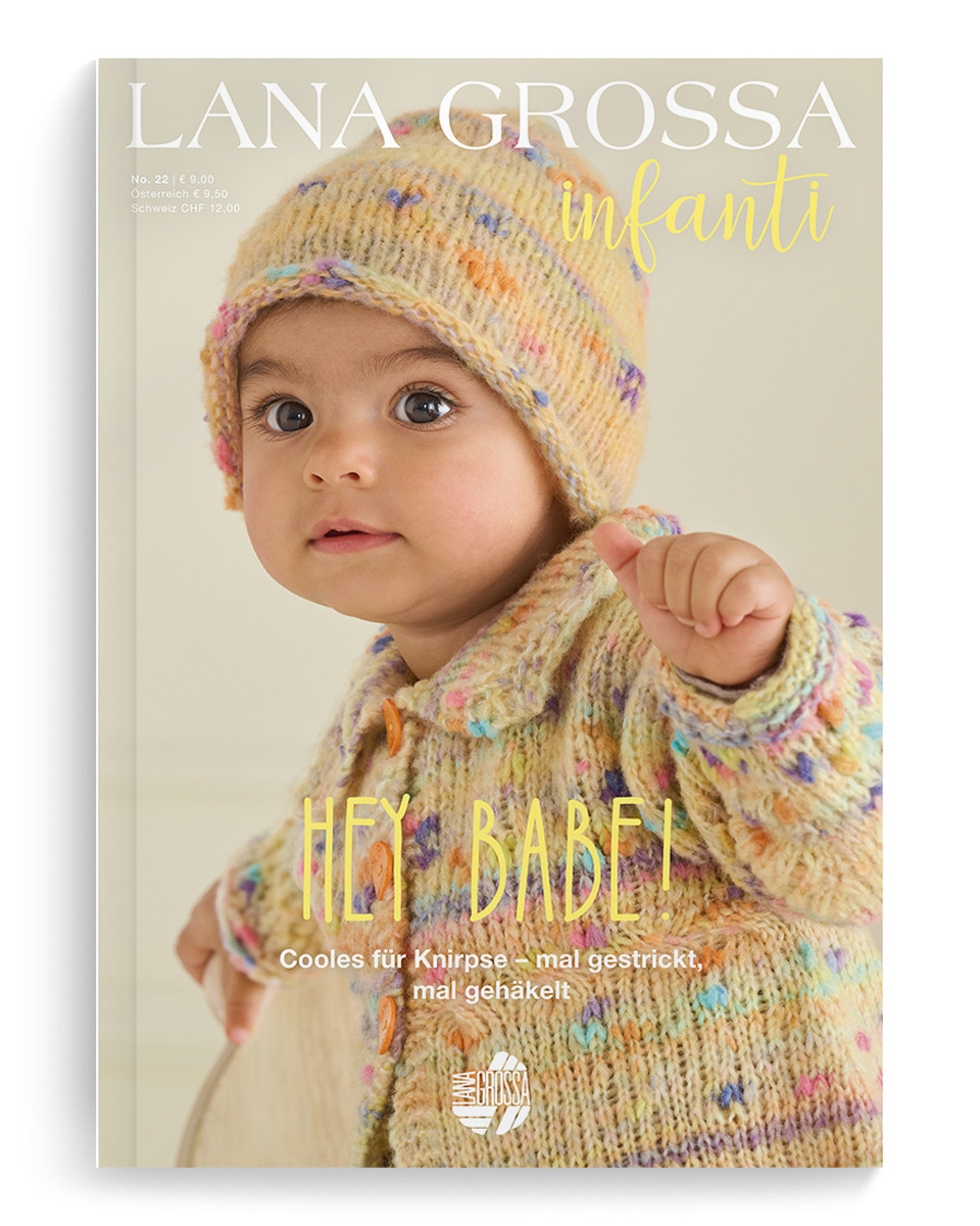 Lana Grossa INFANTI No. 22 - Tijdschrift (DE) + Breibeschrijvingen (NL)