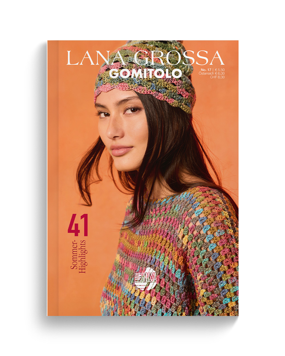Lana Grossa Gomitolo No. 17 - Tijdschrift (DE) + Breibeschrijvingen (NL)