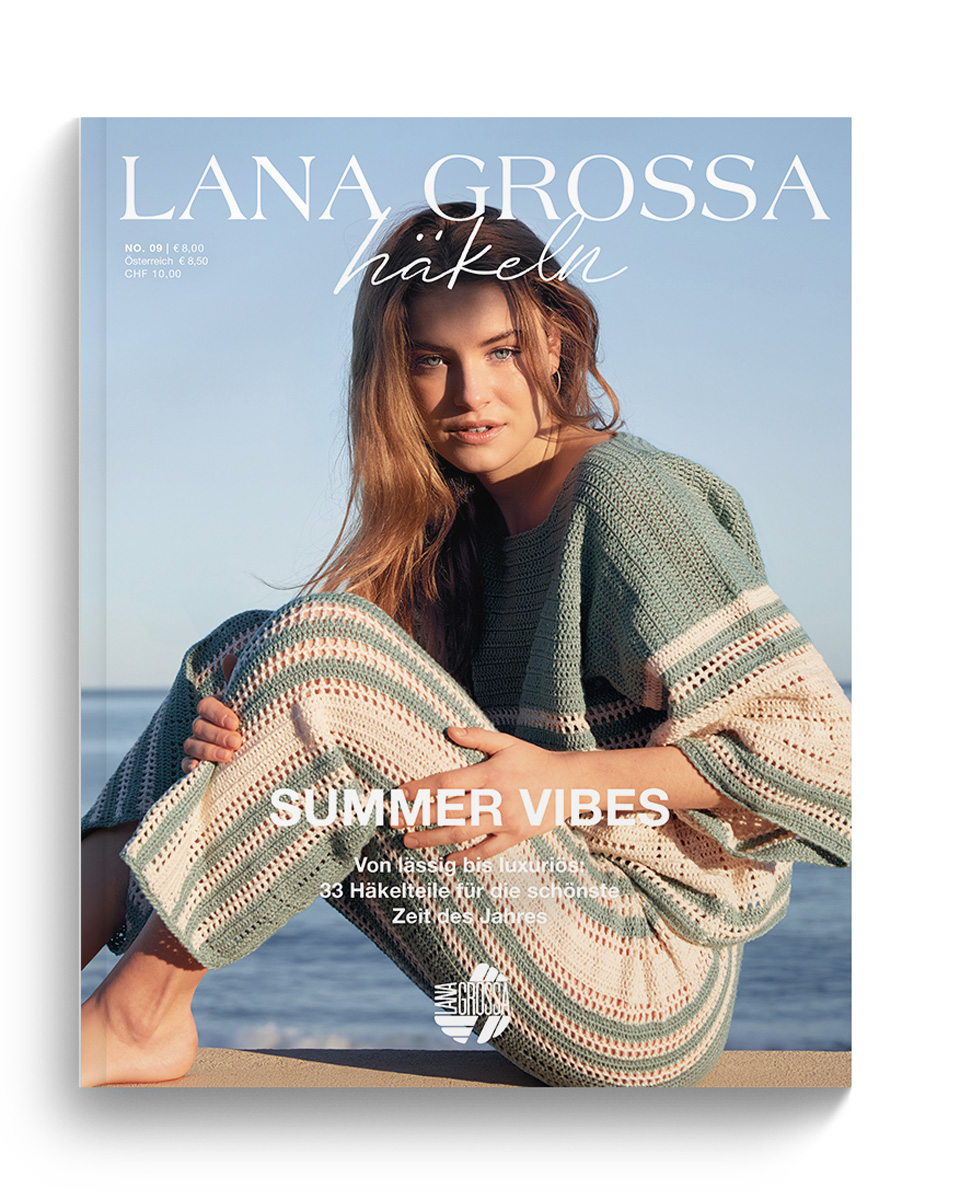 Lana Grossa FILATI Häkeln No. 9 - Tijdschrift (DE) + Breibeschrijvingen (NL)