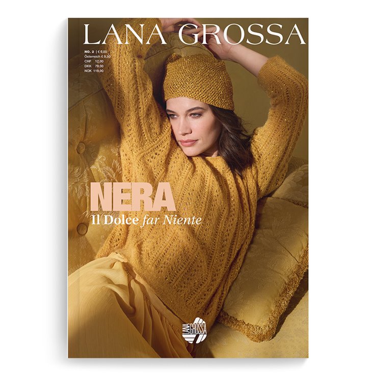 Nera No. 2 - Tijdschrift (DE) + Breibeschrijvingen (NL) van Lana Grossa