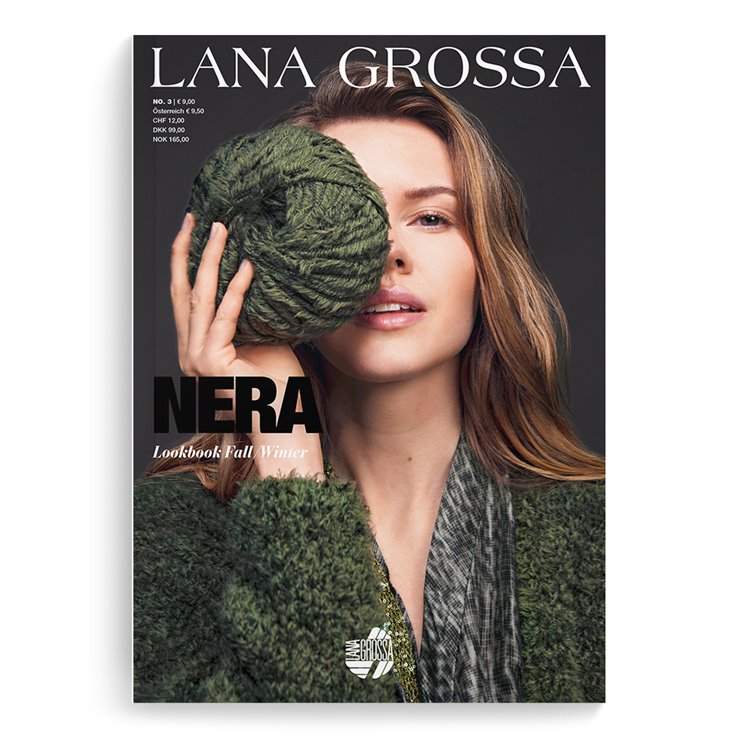 Nera No. 3 - Tijdschrift (DE) + Breibeschrijvingen (NL) van Lana Grossa