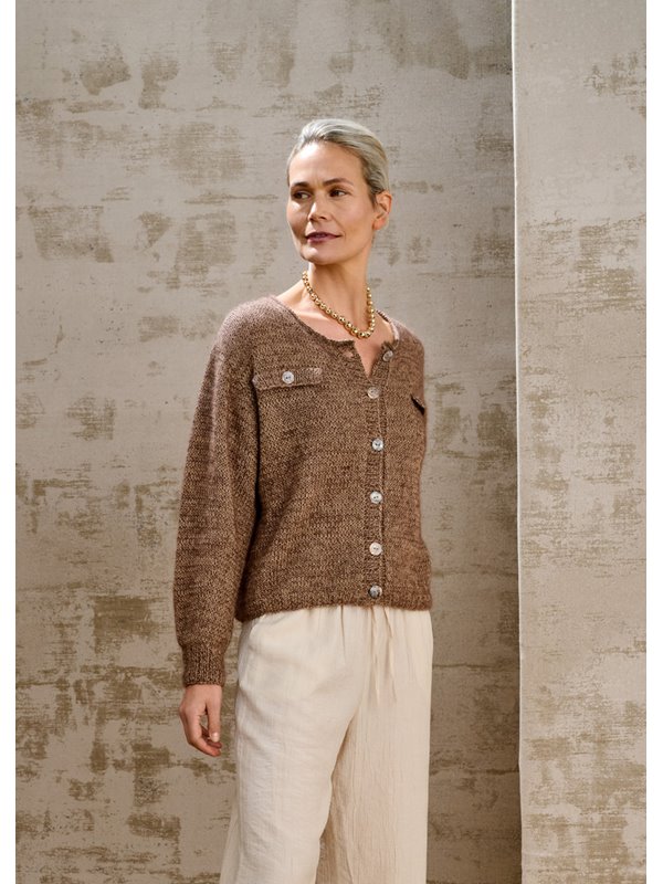 Lana Grossa VEST Solo Lino & Silkhair