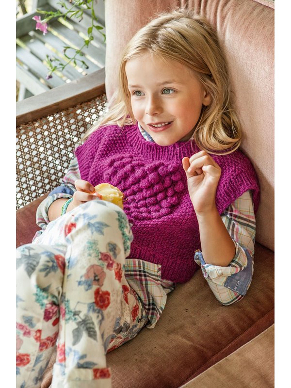 Lana Grossa KINDERTRUI MET NOPPENHART Alta Moda Alpaca