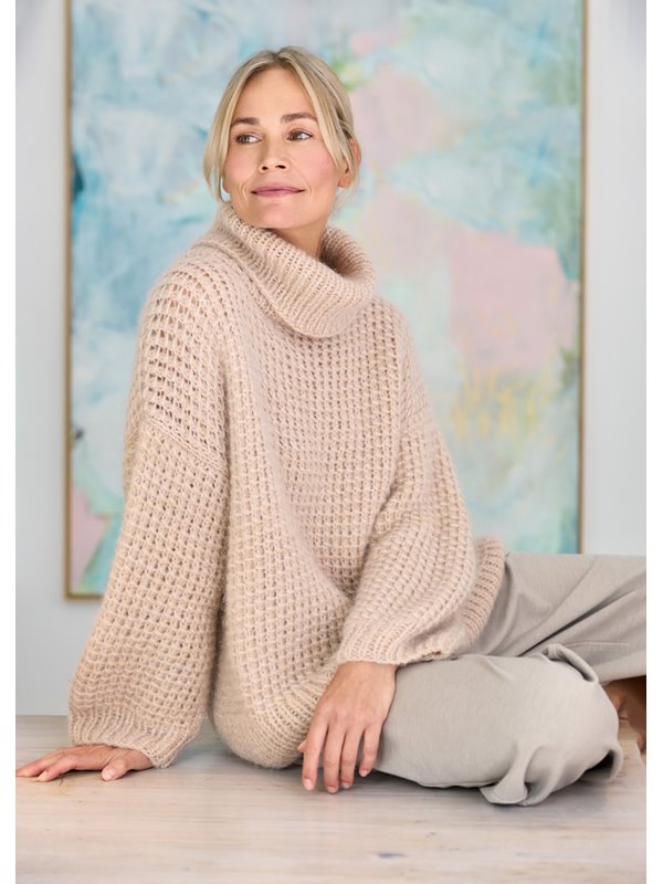 Lana Grossa COLTRUI IN STRUCTUURPATROON Nebbia & Silkhair