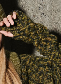 Lana Grossa POLSWARMERS Garzato Fleece Print