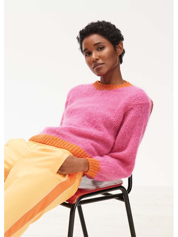 Lana Grossa TRUI IN TRICOTSTEEK Cool Merino & Mohair Moda