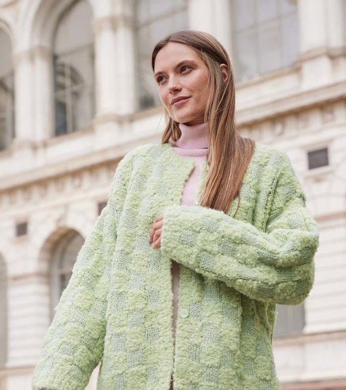 Lana Grossa VEST Orsetto & Lucida