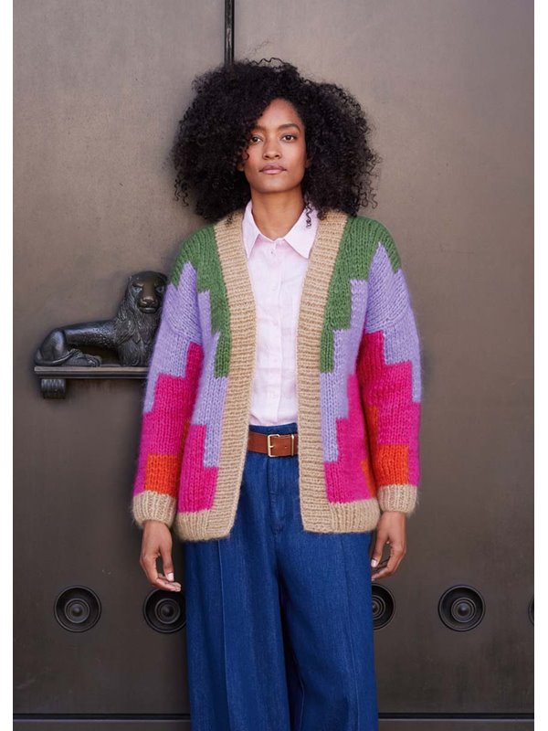 Lana Grossa VEST Mohair di Gio (2 draden)