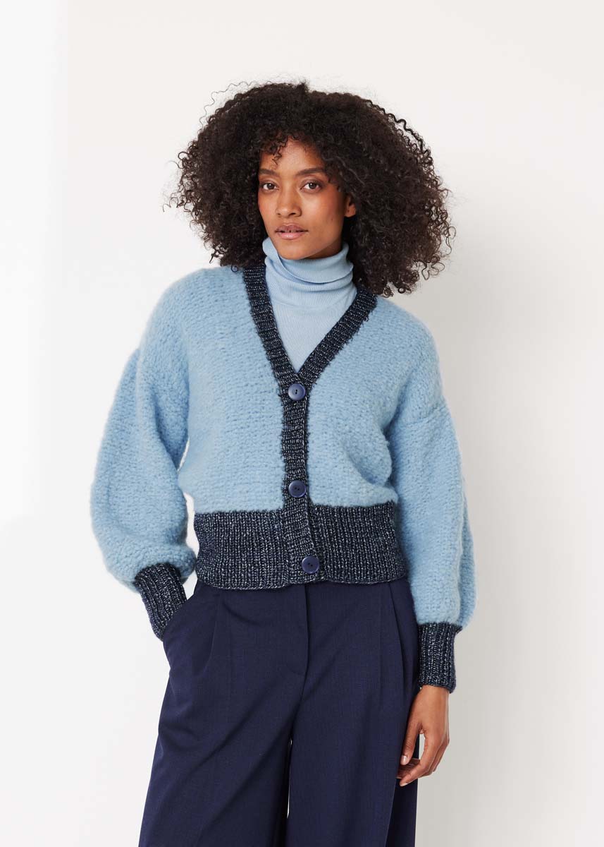 VEST Royal Alpaca & Lucida van Lana Grossa