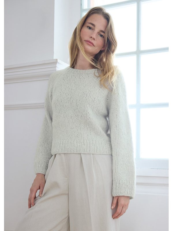 Lana Grossa TOP-DOWN-TRUI MET RAGLANMOUWEN Alpaca Air II