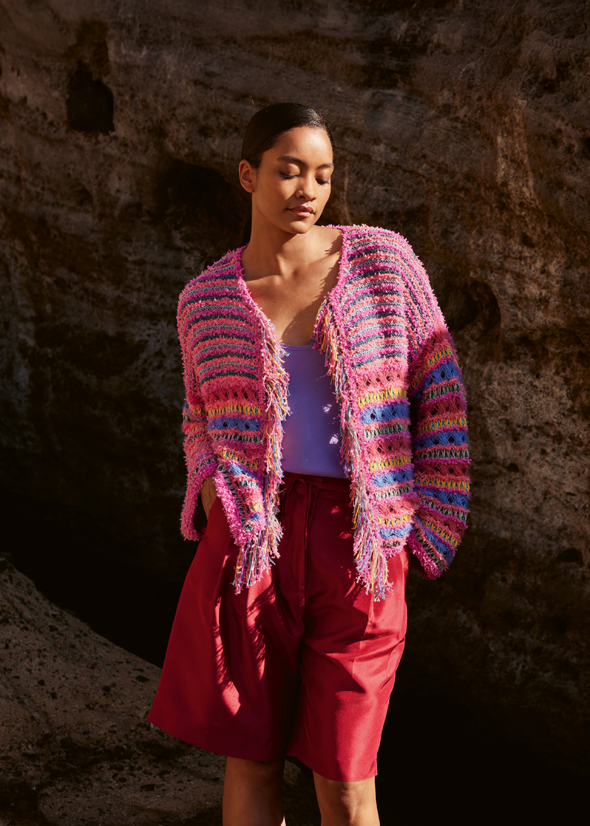 VEST Frizzante, Filo Lurex, Per Fortuna & Tessera van Lana Grossa