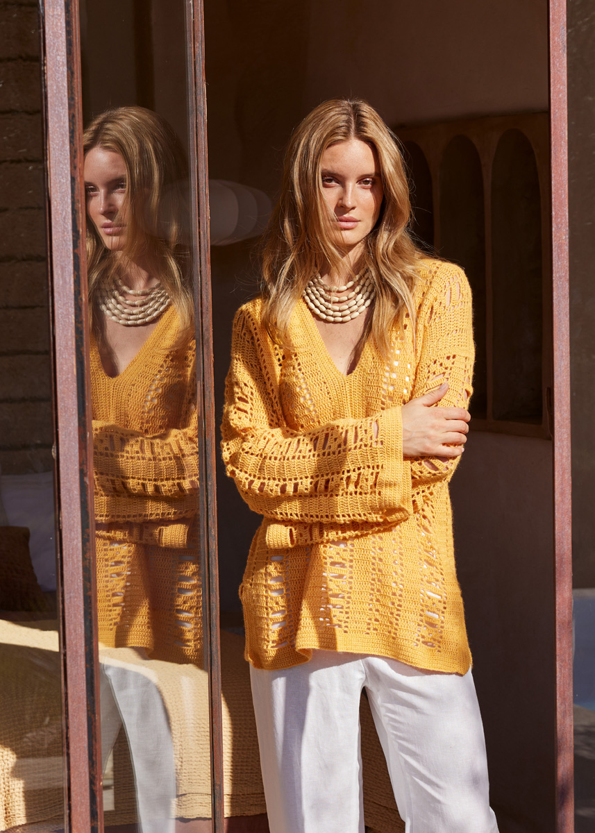 Lana Grossa GEHAAKTE TUNIEK Ecopuno