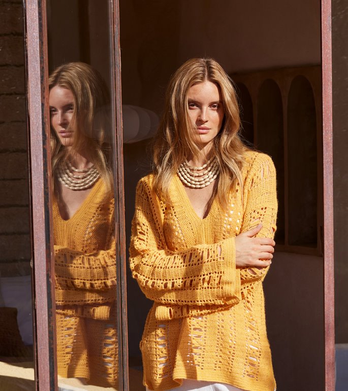 Lana Grossa GEHAAKTE TUNIEK Ecopuno