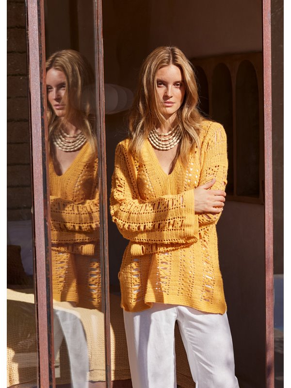 Lana Grossa GEHAAKTE TUNIEK Ecopuno