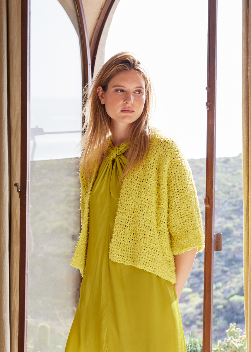 Lana Grossa KIMONO VEST Frizzante