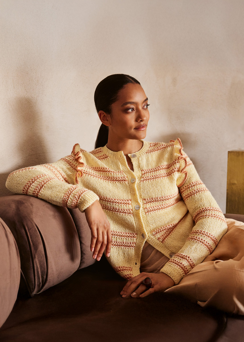 VEST Ecopuno, Tencellino & Filo Paillettes van Lana Grossa