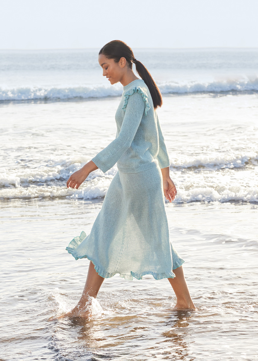 ROK Tencellino & Filo Paillettes  van Lana Grossa